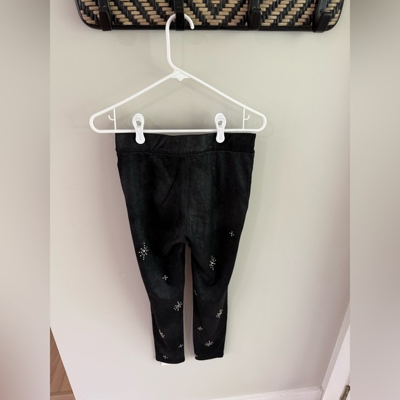 Free People Star Stud Embellished Skinny Pants - Black/Silver - Size 25 - Picture 11 of 15